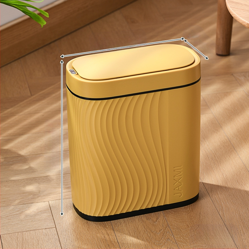 Japāņu stila viedā indukcijas atkritumu tvertne tualete ar šauru spraugu sanitārā spaiņa tualete antibakteriāla viedā dezodoranta atkritumu tvertne Vairumtirdzniecība