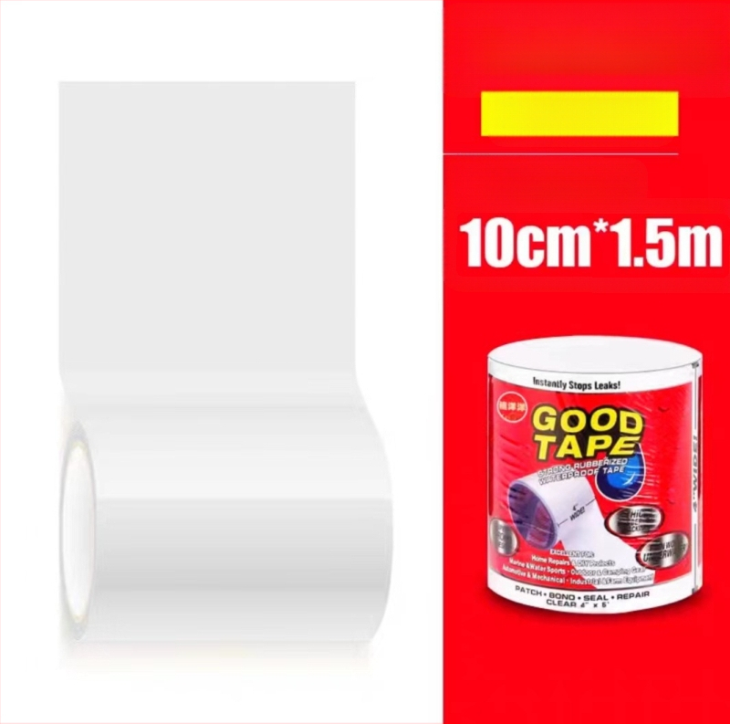 Lekkeparandusteip Veekindel veetoru ämbri lekkekleebis Isekleepuv kraanikausi paranduslekke peatamise teip Kõrge viskoossusega lekkepeatamise teip