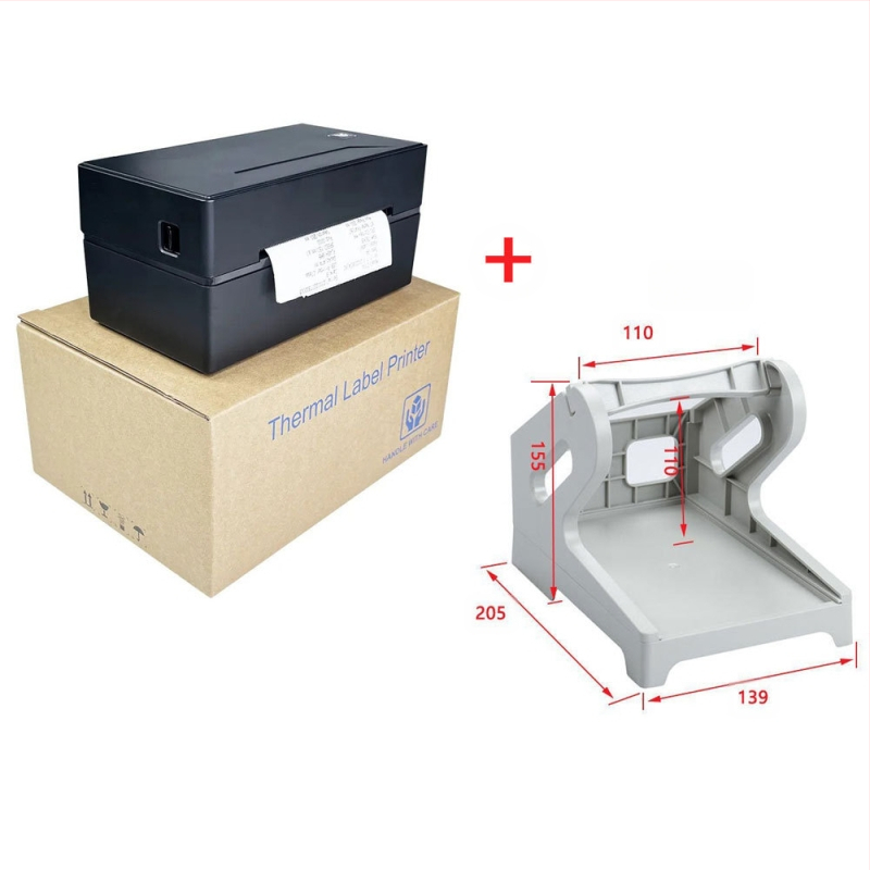 Bluetooth+PC kaheotstarbeline traadita termoprinter 4x6