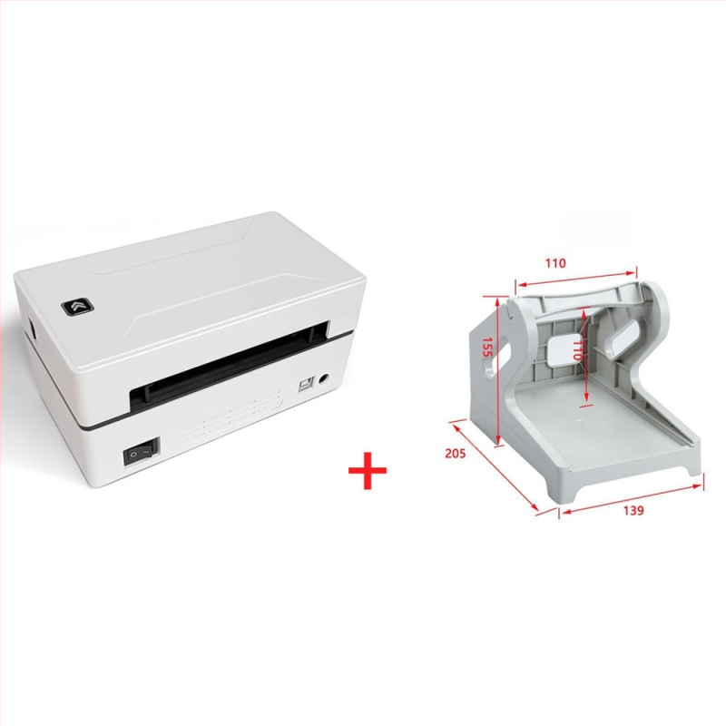 Bluetooth+PC kaheotstarbeline traadita termoprinter 4x6