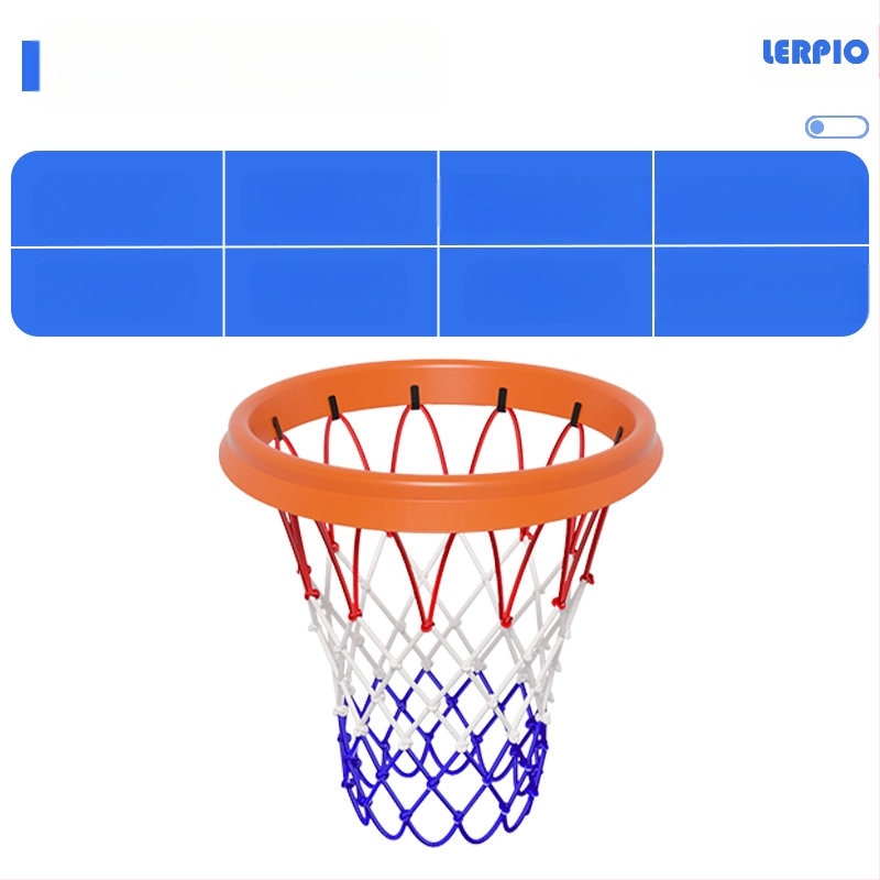 Nešiojamas PU krepšinio tinklo rėmas, skirtas vidaus ir lauko sąlygoms, nuimamas profesionalus krepšinio tinklas, nešiojamas nuimamas tinklo rėmas