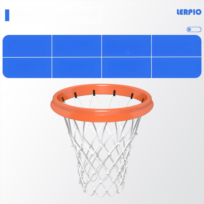 Nešiojamas PU krepšinio tinklo rėmas, skirtas vidaus ir lauko sąlygoms, nuimamas profesionalus krepšinio tinklas, nešiojamas nuimamas tinklo rėmas