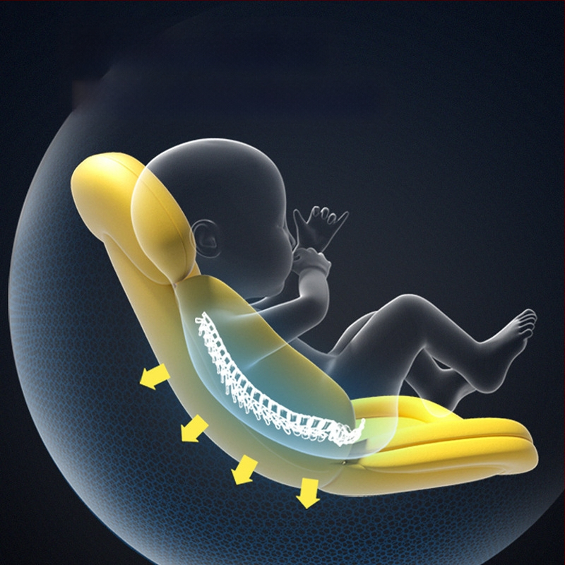Suur arbuus vastsündinu jalutuskäru padi korv turvaistme padi kaitsev padi beebi vööpadi universaalne