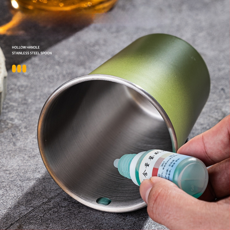 Nerūdijančio plieno alaus puodelis didelės talpos vieno sluoksnio vandens puodelis garbanotas vyno puodelis pieno arbatos kavos puodelis nešiojamas kempingo puodelis