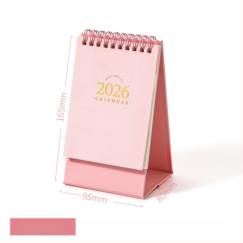 Xinmo 2026 Alapvető Asztali Naptár Retro Egyszerű Bejelentkezési Terv Irodai Asztali Üzenetfeljegyzés Naptár Díszek