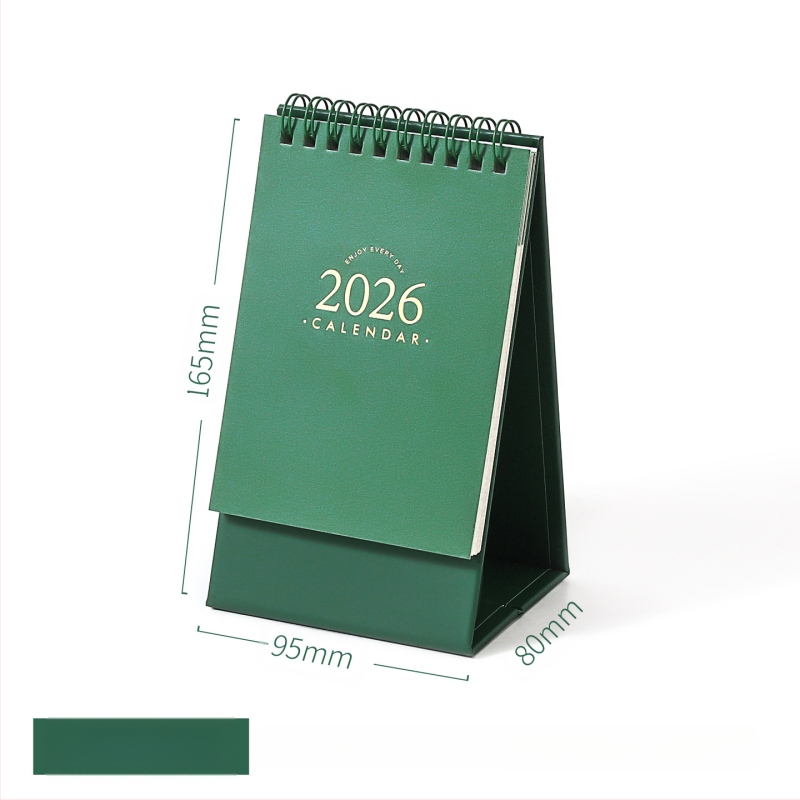 Xinmo 2026 Alapvető Asztali Naptár Retro Egyszerű Bejelentkezési Terv Irodai Asztali Üzenetfeljegyzés Naptár Díszek