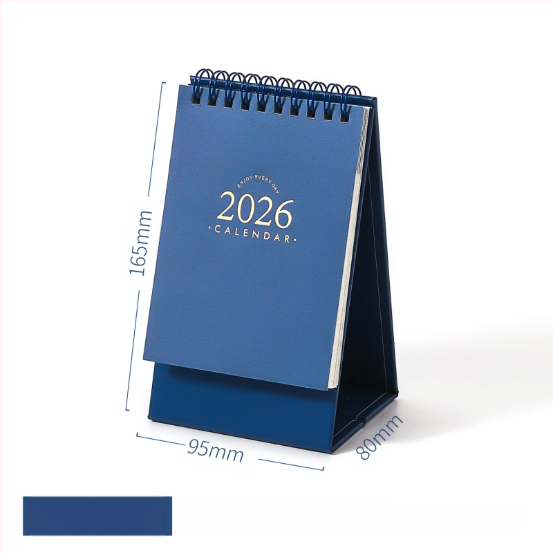 Xinmo 2026 lihtne lauakalender Retro lihtne sisseregistreerimisplaan kontorilaua sõnumite memokalender kaunistused