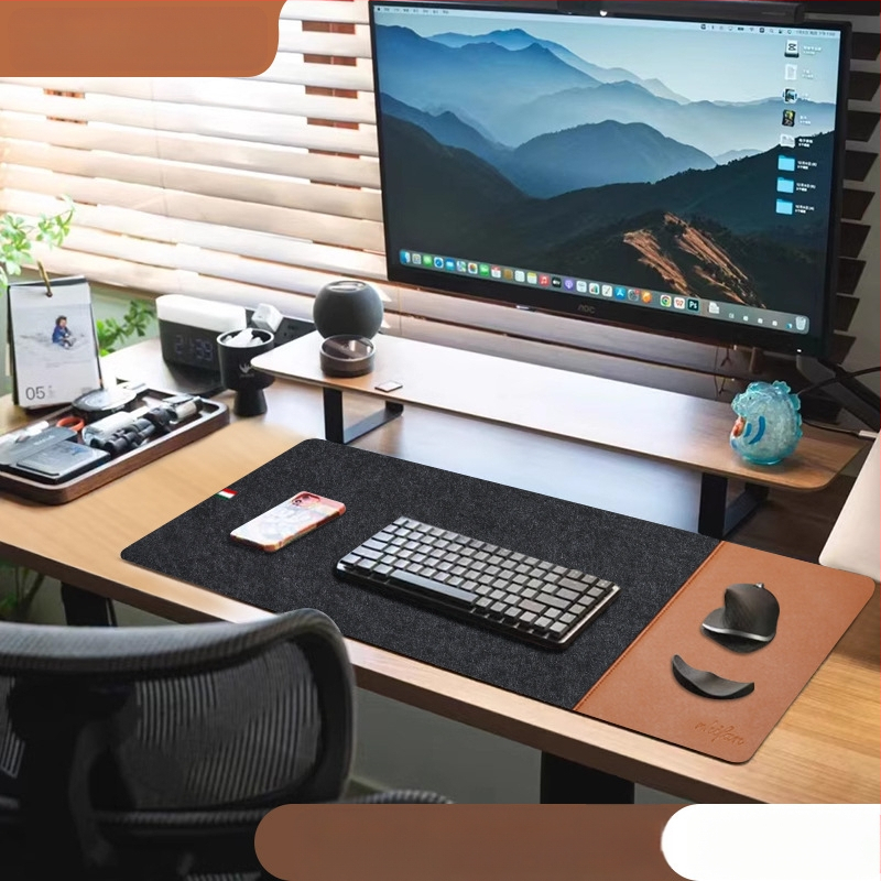 Hiirematt, vildist nahast sülearvutimatt, eriti suur plekikindel e-spordi mängulauamatt, kirjutusalus