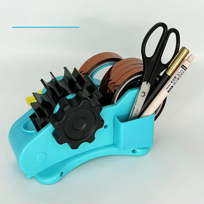 Daugiafunkcis juostos laikiklis, tarpvalstybinio mokymosi biuras, didelis gėlių juostos pjaustymo pakavimo volelis, darbalaukio pagrindas