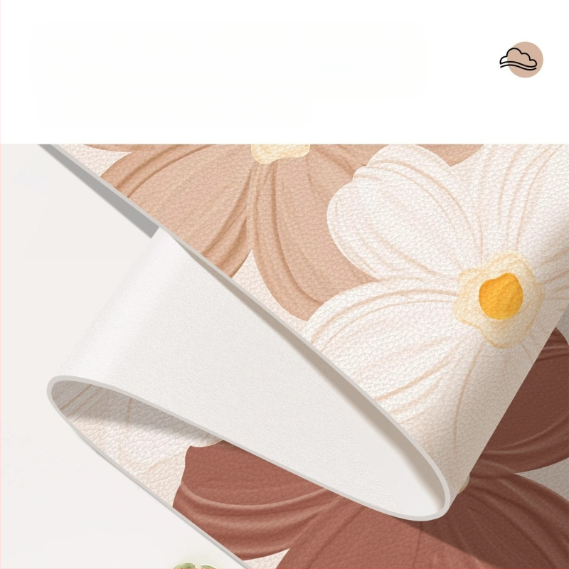 Kvaliteetne kummutilaua matt, kerge, luksuslik, tipptasemel laualaua kaitsematt, lõigatav küünte tualettlaua laudlina