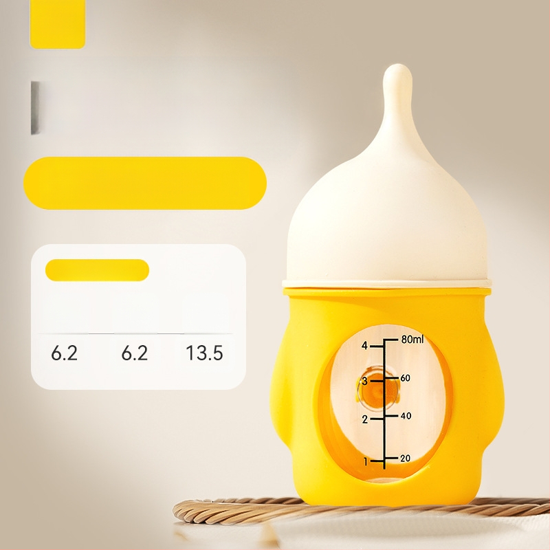 Uus lemmikloomapudeli koer biooniline lämbumisvastane vastsündinud kutsikate kutsikate silikoonist pudel piimajoogikaalud