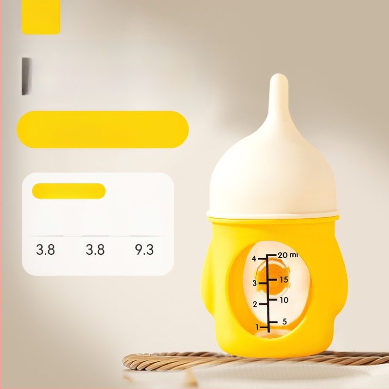 Uus lemmikloomapudeli koer biooniline lämbumisvastane vastsündinud kutsikate kutsikate silikoonist pudel piimajoogikaalud