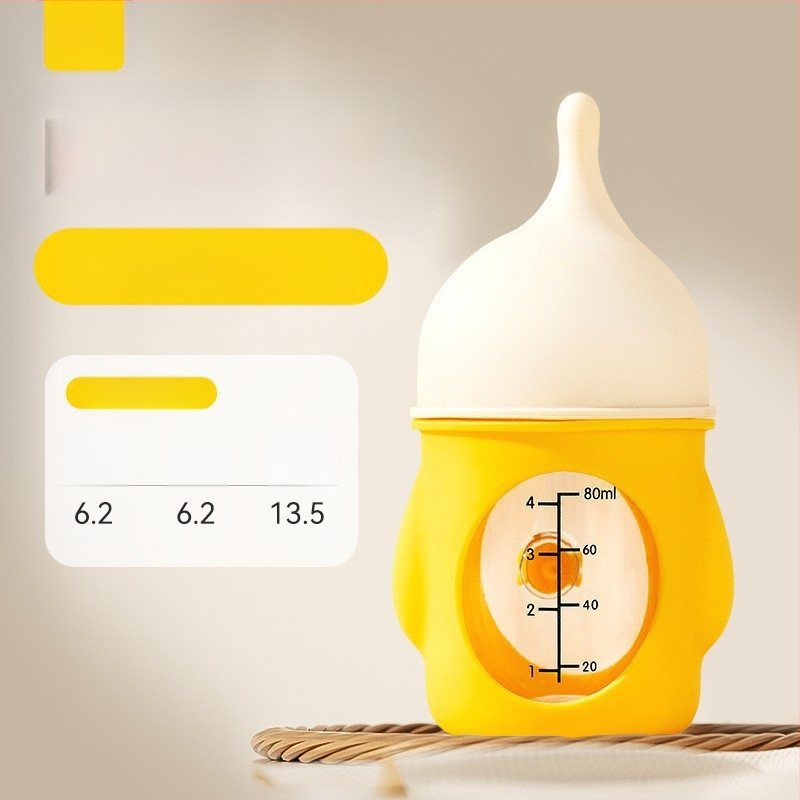 Uus lemmikloomapudeli koer biooniline lämbumisvastane vastsündinud kutsikate kutsikate silikoonist pudel piimajoogikaalud