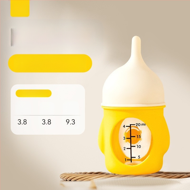 Uus lemmikloomapudeli koer biooniline lämbumisvastane vastsündinud kutsikate kutsikate silikoonist pudel piimajoogikaalud