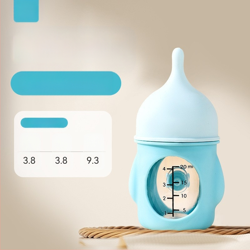 Uus lemmikloomapudeli koer biooniline lämbumisvastane vastsündinud kutsikate kutsikate silikoonist pudel piimajoogikaalud