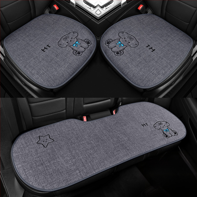 24 uut kutsika puuvillast ja linasest hingavast kangast autopadja nelja aastaaja universaalne mitmeosaline komplekt väike kolmeosaline tootja hulgimüük