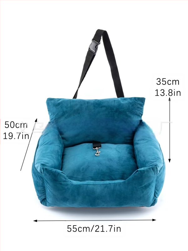 Piiriülene ja populaarne autoistme lemmikloomapadi, auto kaaspiloodi autopesa, õues kasutatav kassi- ja koerapesa/puur/matt otsetarnetega