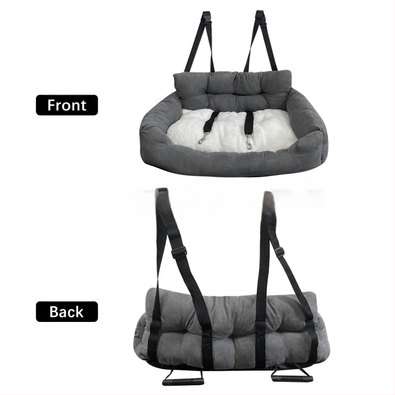 Piiriülene ja populaarne autoistme lemmikloomapadi, auto kaaspiloodi autopesa, õues kasutatav kassi- ja koerapesa/puur/matt otsetarnetega