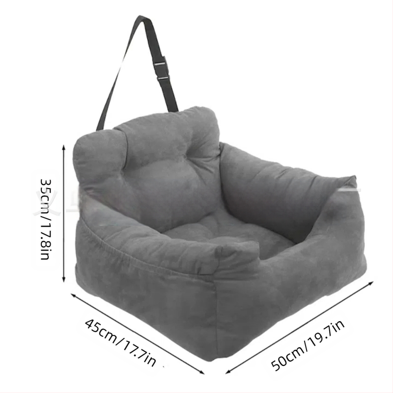 Piiriülene ja populaarne autoistme lemmikloomapadi, auto kaaspiloodi autopesa, õues kasutatav kassi- ja koerapesa/puur/matt otsetarnetega