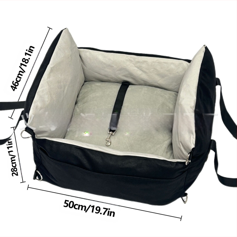 Piiriülene ja populaarne autoistme lemmikloomapadi, auto kaaspiloodi autopesa, õues kasutatav kassi- ja koerapesa/puur/matt otsetarnetega