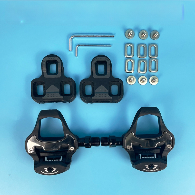 Plento dviračio nailono užrakto protektoriaus kalnų dviračio pedalas SPD sistema savaime nustatomas fiksavimo pedalas Keo