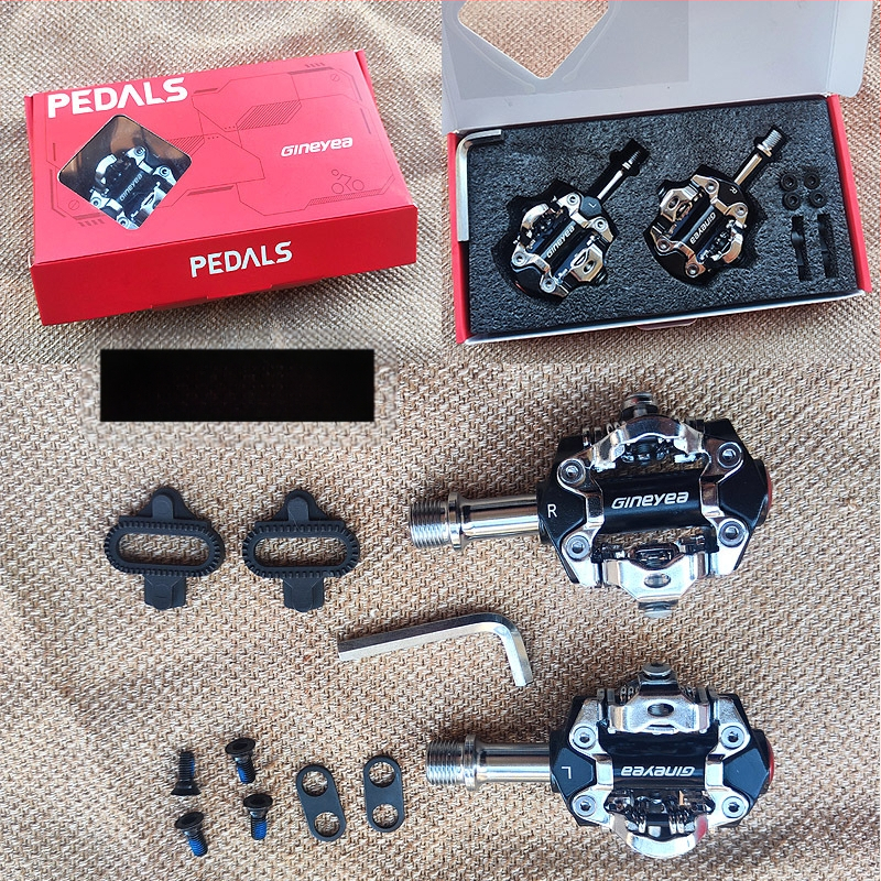 Plento dviračio nailono užrakto protektoriaus kalnų dviračio pedalas SPD sistema savaime nustatomas fiksavimo pedalas Keo