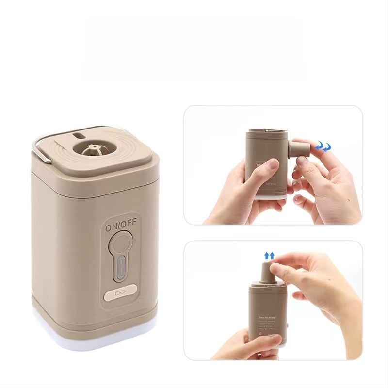 Многофункционално захранване за съхранение на енергия на открито къмпинг въздушно легло плувен басейн плувен пръстен преносима електрическа въздушна помпа може да изпомпва въздух електрическа помпа