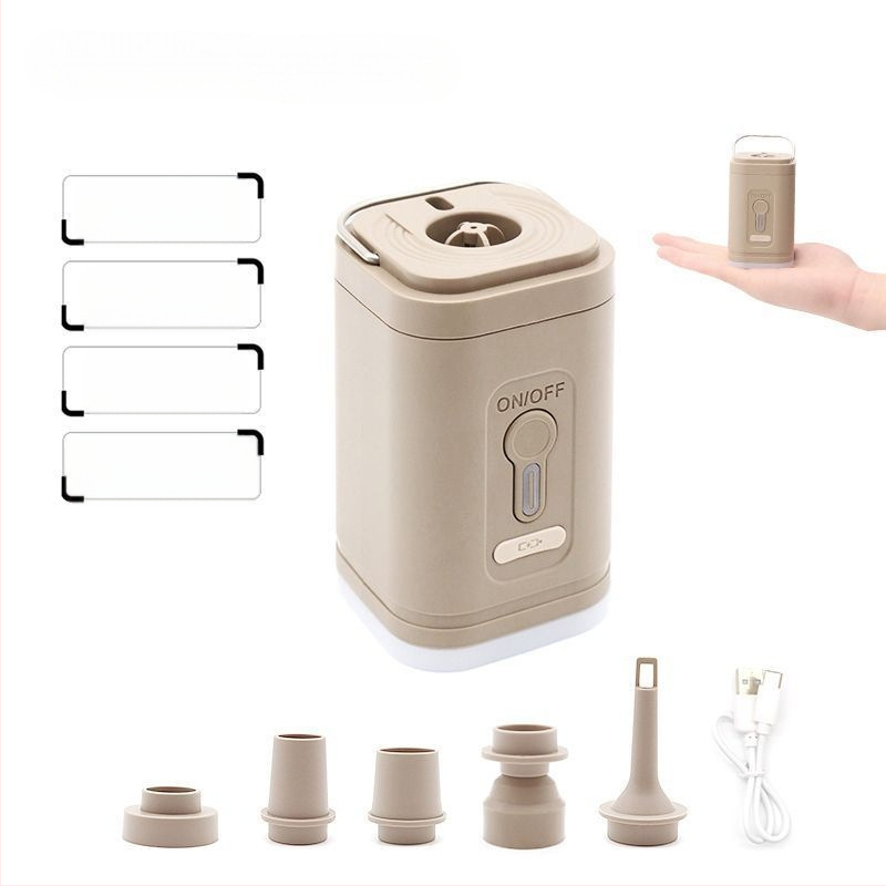 Многофункционално захранване за съхранение на енергия на открито къмпинг въздушно легло плувен басейн плувен пръстен преносима електрическа въздушна помпа може да изпомпва въздух електрическа помпа