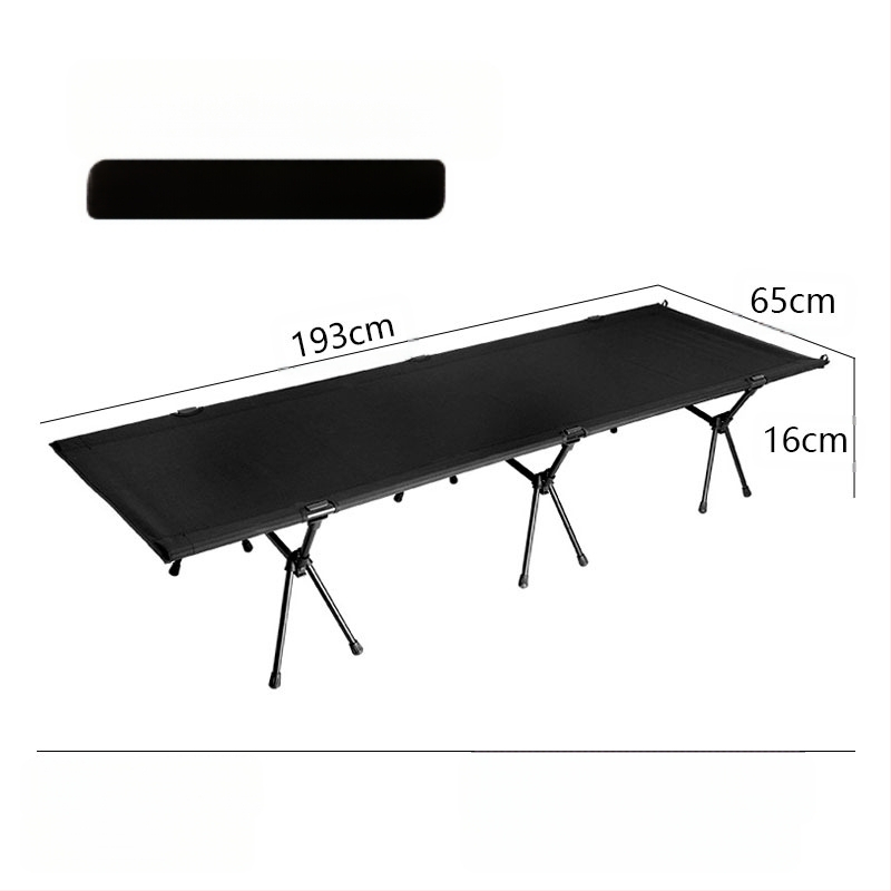 Lauko sulankstoma lova stovyklavimui, snauduliams biure, kompanioninė lova, Oksfordo audinio aliuminio lydinio karinė lovelė, lengva ir nešiojama