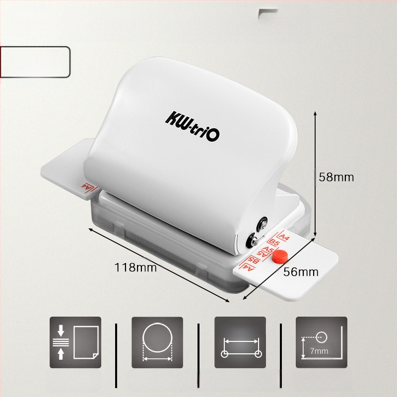 Saab suurepärase mitme auguga augustaja A4 paberile, 30 auguga augustaja 26 auguga B5 lahtiste lehtedega dokumendikausta