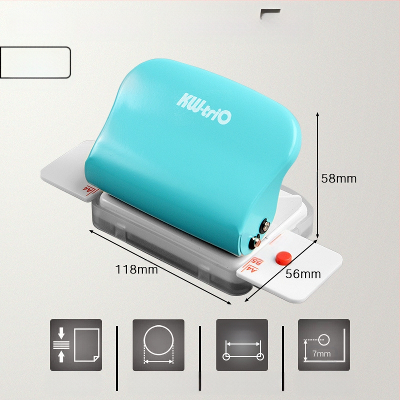 Saab suurepärase mitme auguga augustaja A4 paberile, 30 auguga augustaja 26 auguga B5 lahtiste lehtedega dokumendikausta