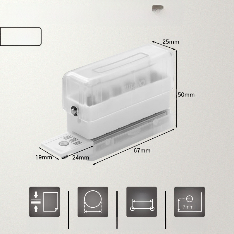 Saab suurepärase mitme auguga augustaja A4 paberile, 30 auguga augustaja 26 auguga B5 lahtiste lehtedega dokumendikausta