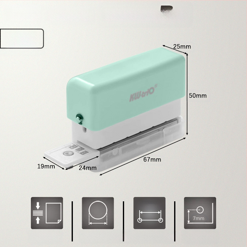 Saab suurepärase mitme auguga augustaja A4 paberile, 30 auguga augustaja 26 auguga B5 lahtiste lehtedega dokumendikausta