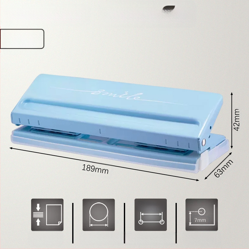 Saab suurepärase mitme auguga augustaja A4 paberile, 30 auguga augustaja 26 auguga B5 lahtiste lehtedega dokumendikausta