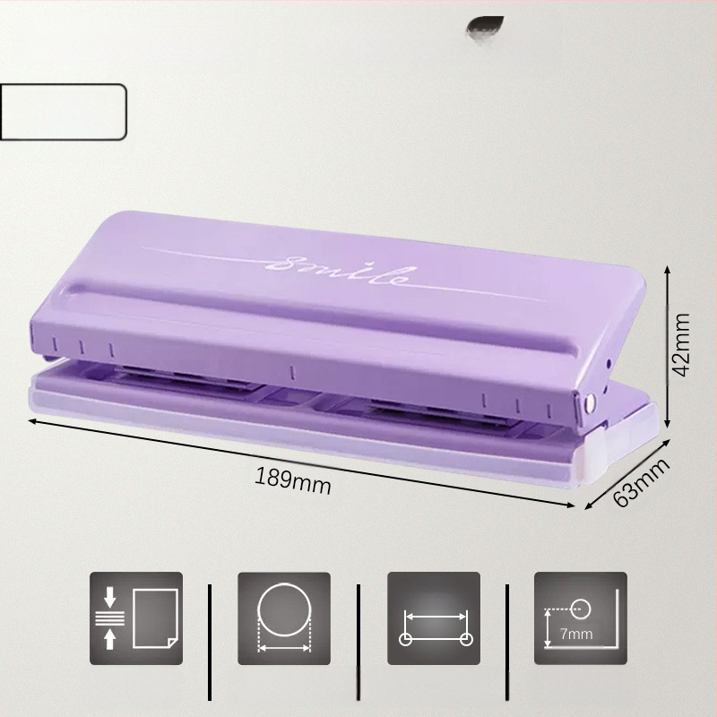 Saab suurepärase mitme auguga augustaja A4 paberile, 30 auguga augustaja 26 auguga B5 lahtiste lehtedega dokumendikausta