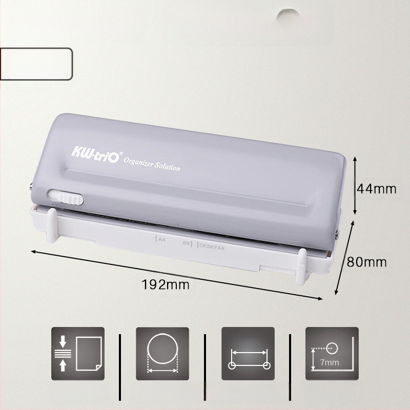 Saab suurepärase mitme auguga augustaja A4 paberile, 30 auguga augustaja 26 auguga B5 lahtiste lehtedega dokumendikausta