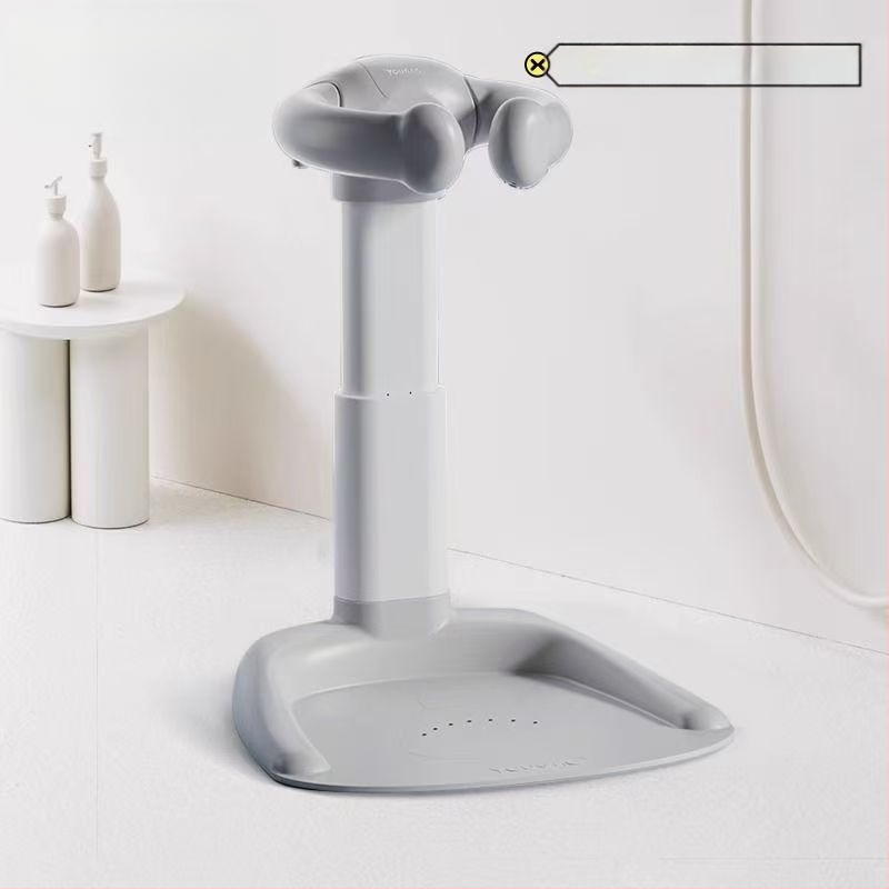 Imiku vertikaalne dušš, beebi seisva vanni artefaktiga kukkumis- ja libisemisvastane väikelapse tagumikupesuduši tugiraam