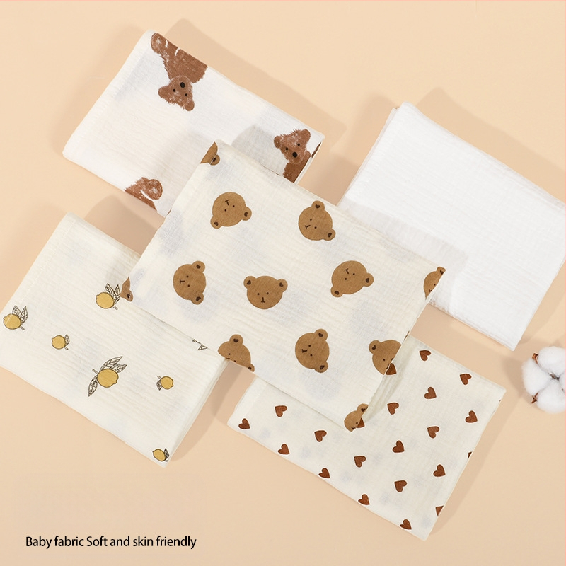 Naujagimio įvynioklis, viensluoksnis ir dvisluoksnis grynos medvilnės marlės kūdikio įvynioklis, plonas naujagimio įvynioklis, vasarinis, pagamintas iš grynos medvilnės marlės.