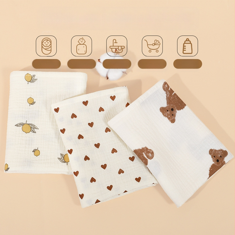 Naujagimio įvynioklis, viensluoksnis ir dvisluoksnis grynos medvilnės marlės kūdikio įvynioklis, plonas naujagimio įvynioklis, vasarinis, pagamintas iš grynos medvilnės marlės.