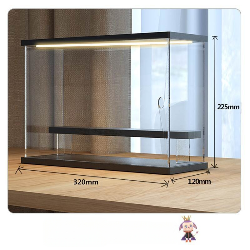 Stalak za slijepe kutije Bubble Mate akrilna kutija za izlaganje Svjetlo Ručno izrađena kutija Prozirna Moderna kutija za izlaganje Igra