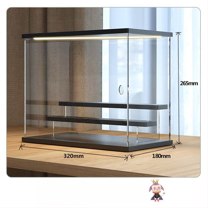 Stalak za slijepe kutije Bubble Mate akrilna kutija za izlaganje Svjetlo Ručno izrađena kutija Prozirna Moderna kutija za izlaganje Igra