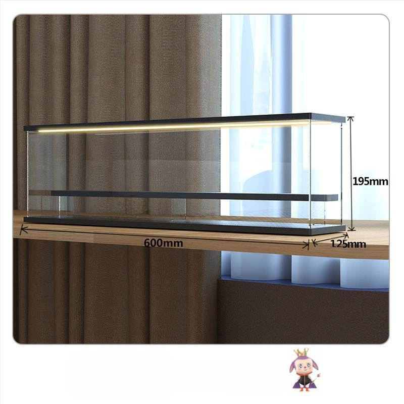 Stalak za slijepe kutije Bubble Mate akrilna kutija za izlaganje Svjetlo Ručno izrađena kutija Prozirna Moderna kutija za izlaganje Igra