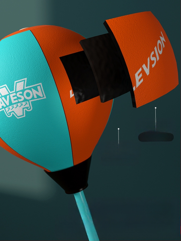 Laste poksireaktsioonimärklaud Pöörlev vertikaalne kiiruspall Poksimärklaud Liivakott Liivakott Laste treeningvarustus Kodu