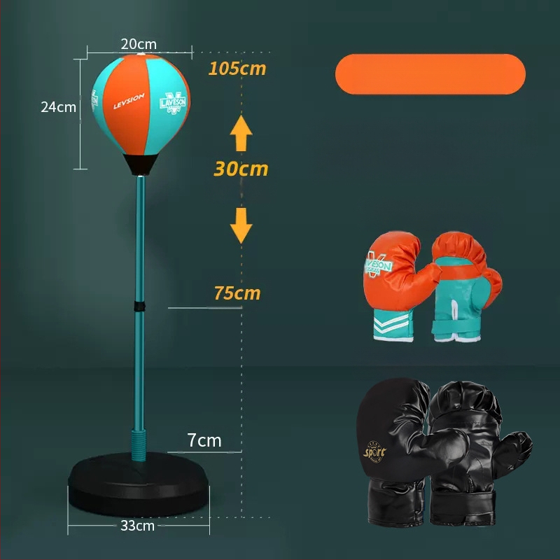 Laste poksireaktsioonimärklaud Pöörlev vertikaalne kiiruspall Poksimärklaud Liivakott Liivakott Laste treeningvarustus Kodu