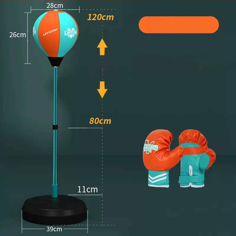 Laste poksireaktsioonimärklaud Pöörlev vertikaalne kiiruspall Poksimärklaud Liivakott Liivakott Laste treeningvarustus Kodu