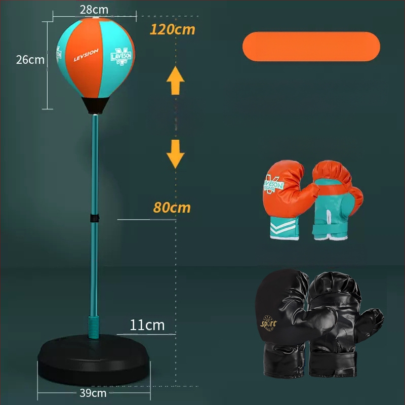 Laste poksireaktsioonimärklaud Pöörlev vertikaalne kiiruspall Poksimärklaud Liivakott Liivakott Laste treeningvarustus Kodu