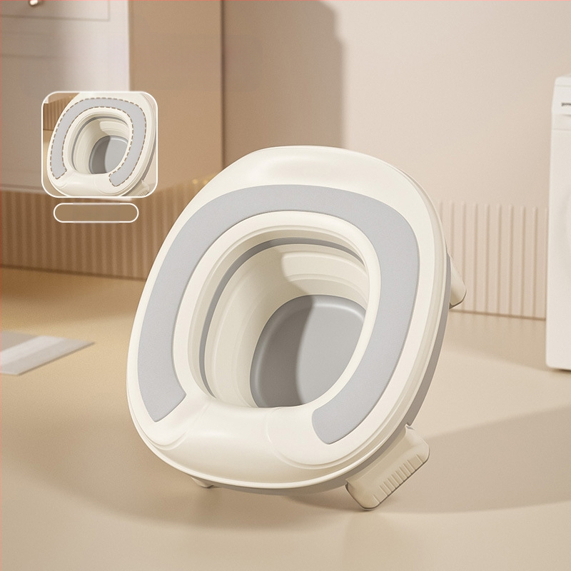 Nešiojama kūdikio lauko tualeto sėdynė, kūdikio automobilio avarinis mobilus tualetas, nešiojamas sulankstomas vaikiškas tualetas