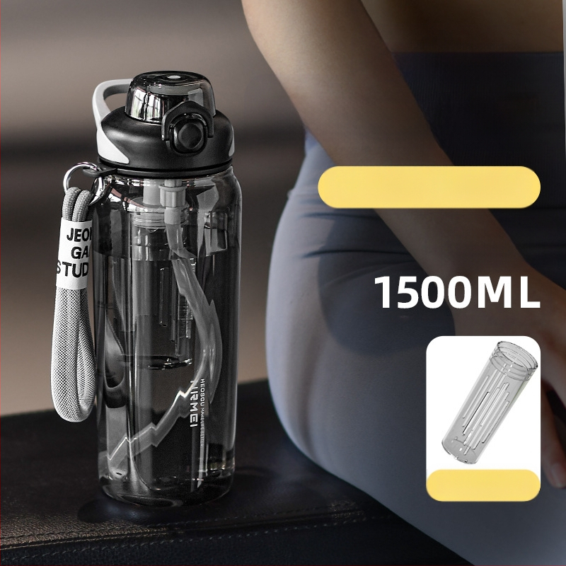 Tritanist suure mahutavusega kõrge temperatuurikindlast plastist veekruus Sport tee eralduskruus hulgimüük naiste suvine Ton Cup