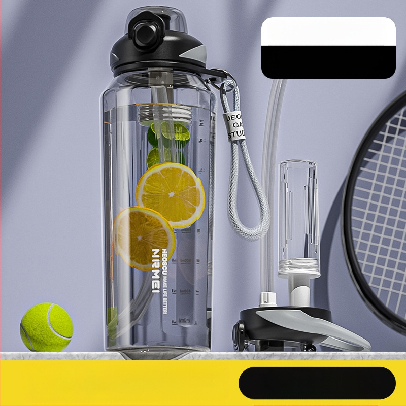 Tritanist suure mahutavusega kõrge temperatuurikindlast plastist veekruus Sport tee eralduskruus hulgimüük naiste suvine Ton Cup