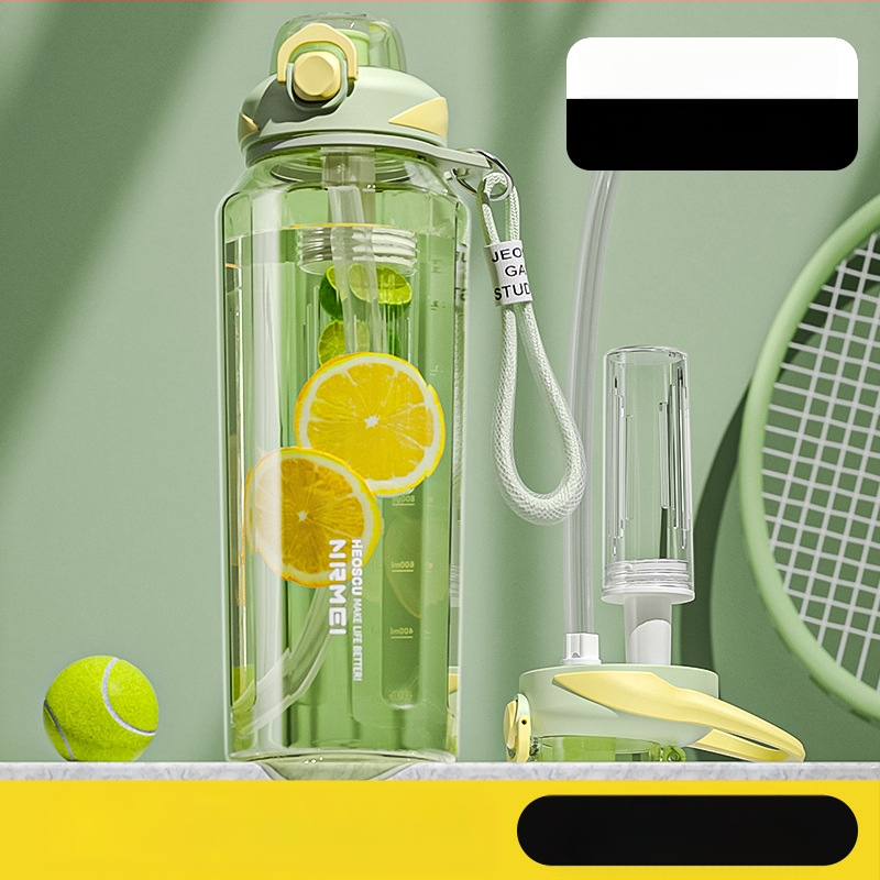 Tritanist suure mahutavusega kõrge temperatuurikindlast plastist veekruus Sport tee eralduskruus hulgimüük naiste suvine Ton Cup